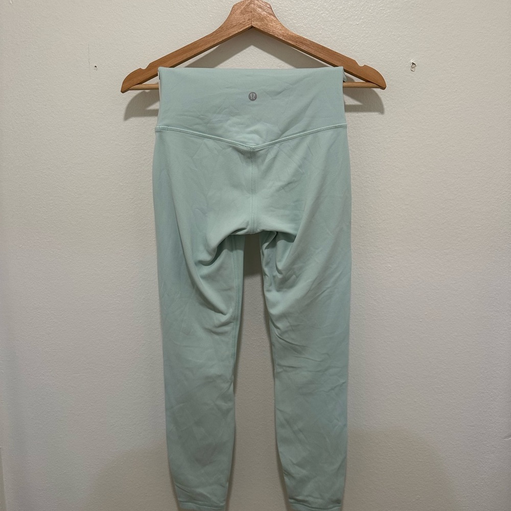 Lululemon Align Pant 25″ – Mint Green | Size 4 | Nulu™ Fabric